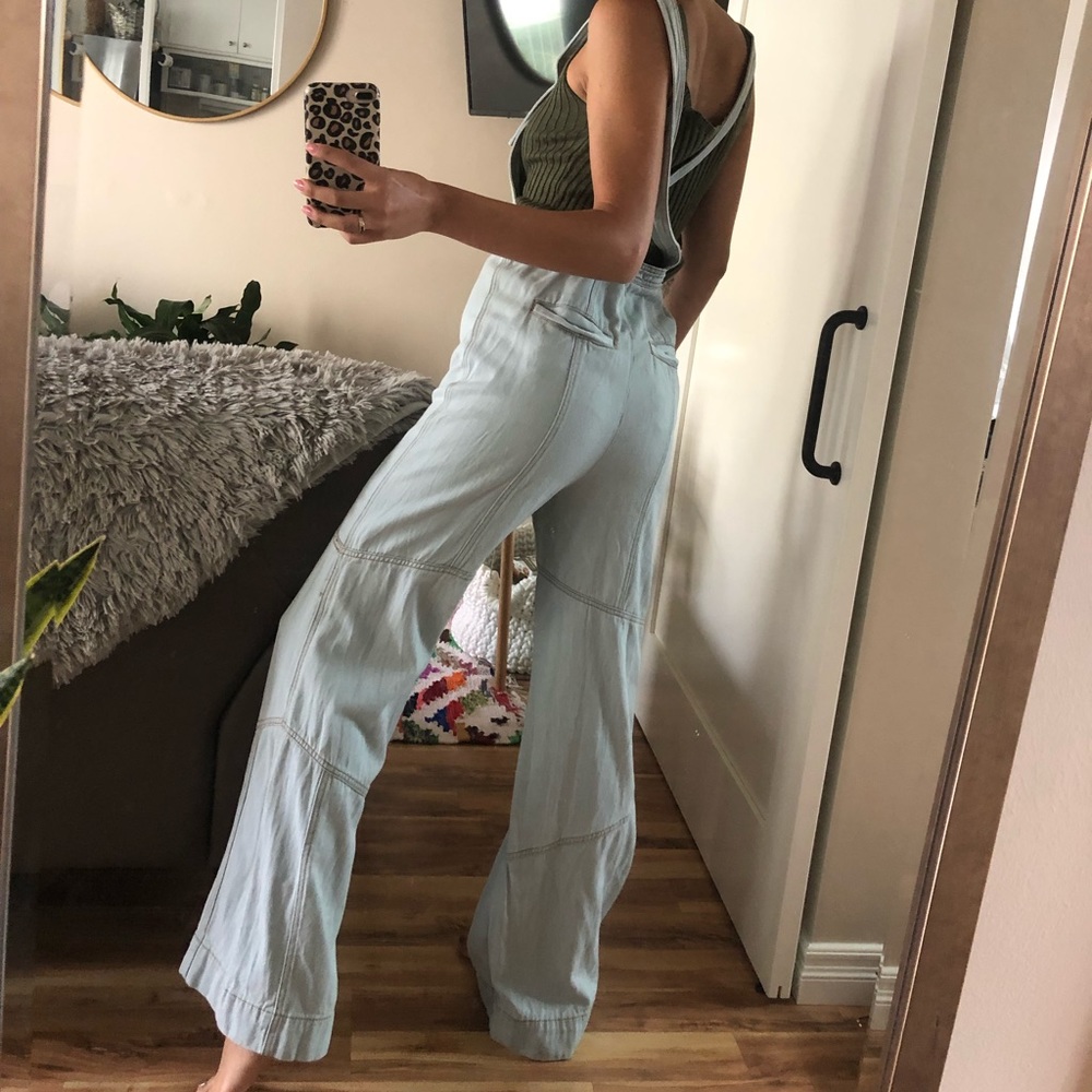 Free people Bootcut Overalls